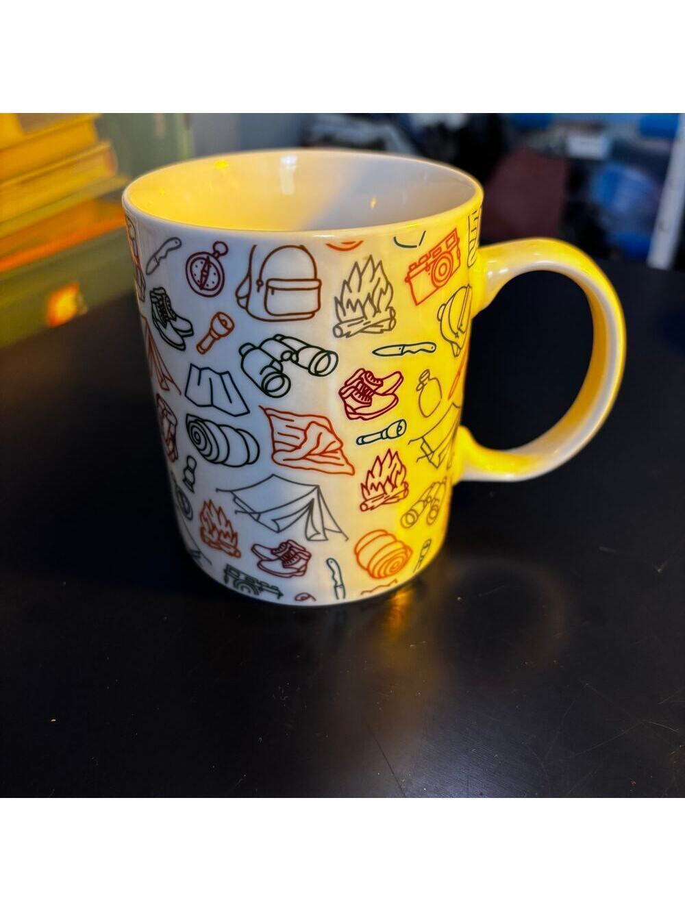 Orly Maison NWOT White Camping Mug